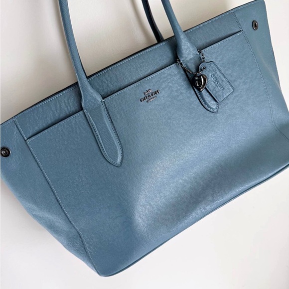 Coach Handbags - Coach ‘Bailey’ Pebbled Leather Carryall Tote Bag